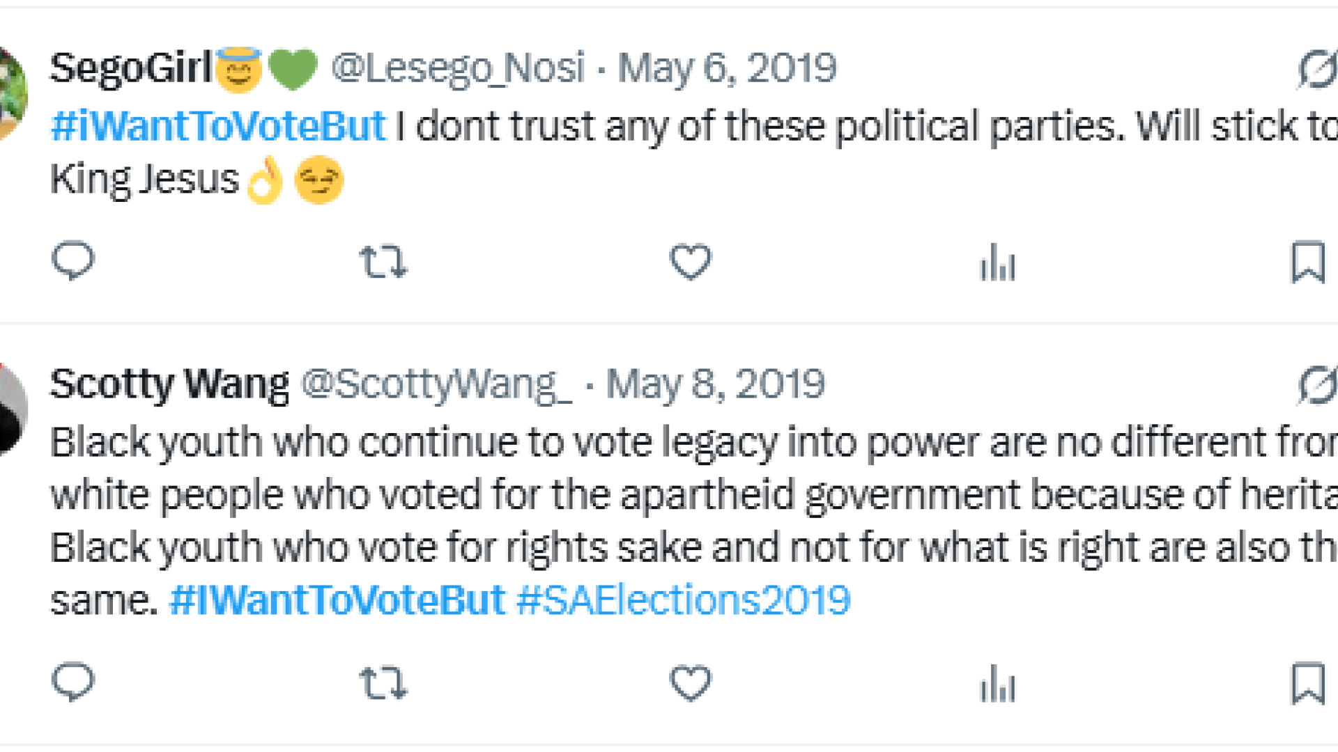 #IWantToVoteBut