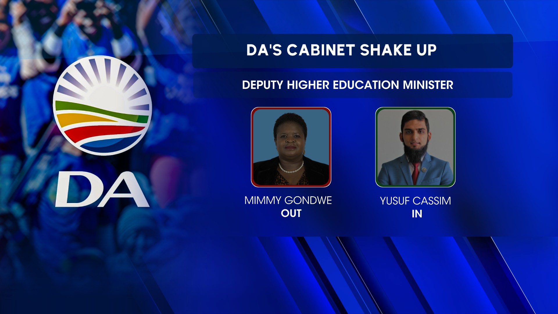 DA re-shuffle