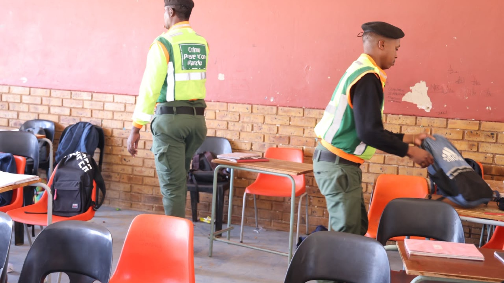 Police-led search and seizure at five schools led to the discovery of nyaope, dagga and abortion pills. Supplied by Gauteng Department of Education.