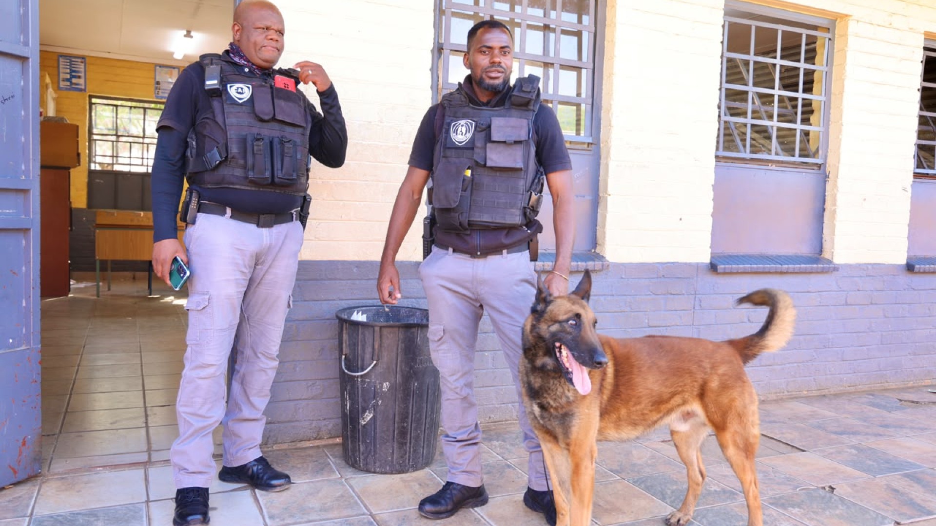 Police-led search and seizure at five schools led to the discovery of nyaope, dagga and abortion pills. Supplied by Gauteng Department of Education.