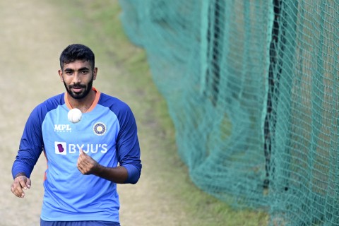 File: India's Jasprit Bumrah. Sajjad HUSSAIN / AFP
