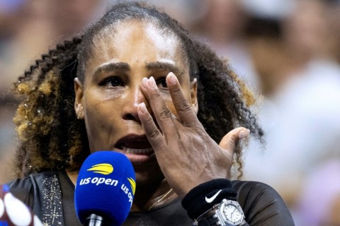 All over: Serena Williams