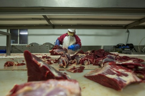 The city had not yet decided whether to outlaw ads for organic meat