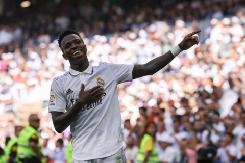 Vinicius Junior has scored in each of his past five games for Real Madrid