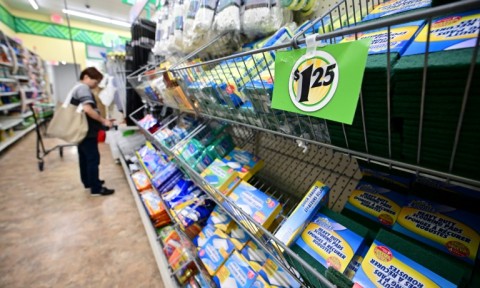 Soaring prices have forced Americans to spend a larger share of their incomes on staple goods 