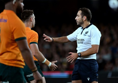 French referee Mathieu Raynal's controversial call ended Australia's hopes