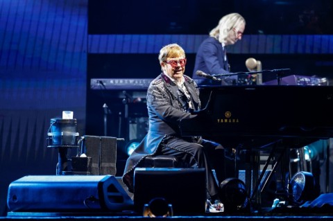 Elton John, pictured in Chicago on August 5 2022, was ranked the ranked the top solo artist in US chart history in 2019