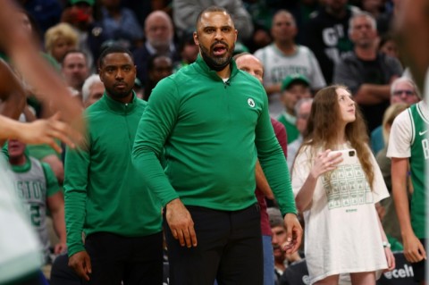 Boston Celtics head coach Ime Udoka likely will be suspended for the entire 2022-23 NBA season for a relationship with a Celtics female staff member that violated the organization's code of conduct, according to multiple reports