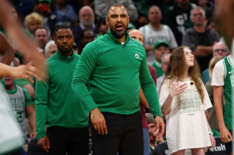 The Boston Celtics head coach Ime Udoka reportedly had a consensual relationship with a female member of the Celtics staff that broke the franchise's code of conduct