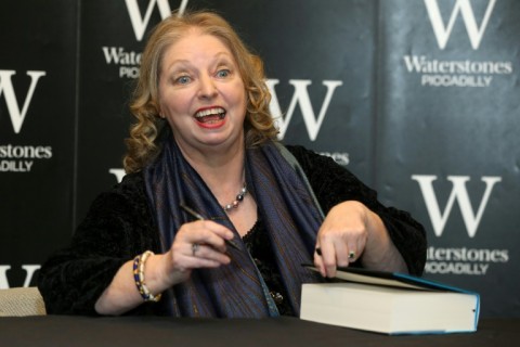 Hilary Mantel signs copies of her book 'The Mirror & The Light' in London on March 4, 2020