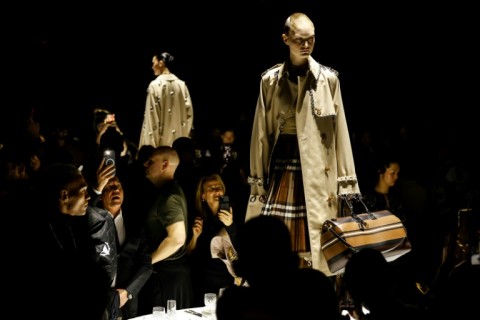 Burberry said that Italian designer Riccardo Tisci will step down