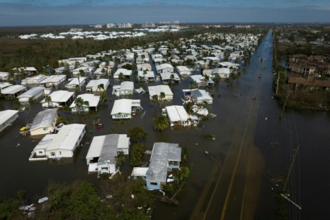 Hurricane Ian left much of coastal southwest Florida in darkness early on Thursday