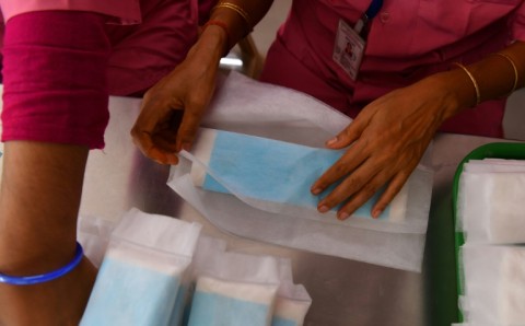 Even before the economic downturn, many schoolgirls and women in Sri Lanka, like in other poor countries, would stay home when menstruating because they couldn't afford sanitary products