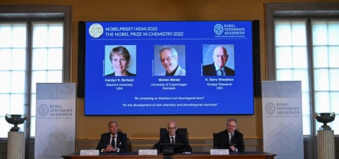 Two Americans and a Dane won the Nobel in chemistry 