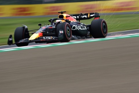 Max Verstappen topped the timesheets in third practice