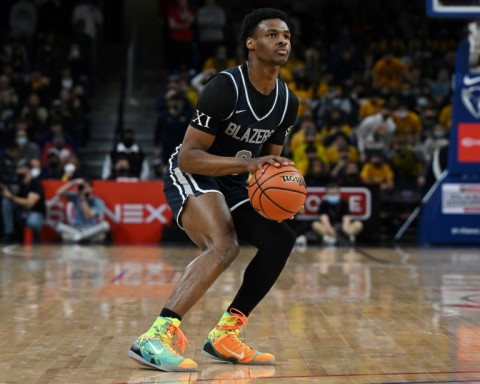 Bronny James, a high school basketball star at Sierra Canyon and the eldest son of NBA superstar LeBron James, has signed an endorsement deal with Nike