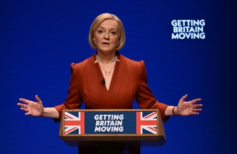 British Prime Minister Liz Truss shredded her tax-slashing budget after it sparked market chaos 