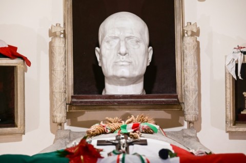 One hundred years after he took power, the cult of Benito Mussolini persists in the small Italian town of Predappio, where his tomb draws tens of thousands of visitors each year