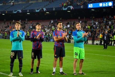 Barcelona have been dumped out in the group stage for a second straight year