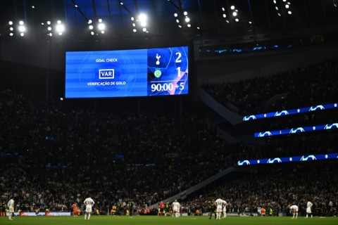 Tottenham were denied a late Harry Kane winner by VAR