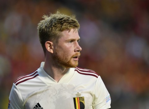 Belgium's Kevin De Bruyne 
