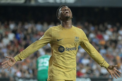 Barcelona's Ansu Fati has four caps for Spain but has been left out of recent matches