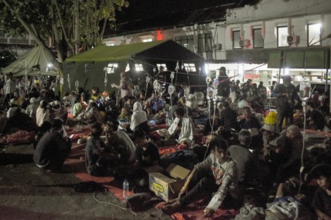 Dozens were killed in the earthquake that rattled Indonesia's main island of Java 