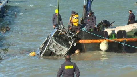 Search for bodies off shore of Ischia island after devastating landslide