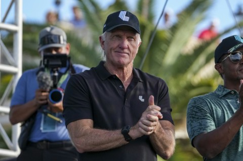 Centre of attention: LIV Golf chief Greg Norman