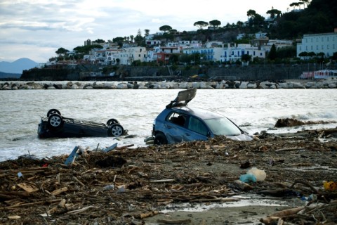 Eleven people died and one woman remains missing after the landslide swept through the town of Casamicciola Terme following heavy rains 
