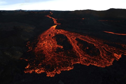 Rivers of molten rock are issuing from Mauna Loa, the world's largest active volcano