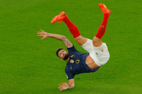 Olivier Giroud has emerged as a perfect foil for striking partner Kylian Mbappe