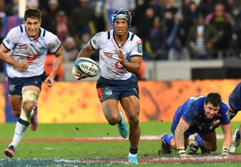 Springbok wing Kurt-Lee Arendse scored for the Bulls in the URC final but still ended up on the losing saide as fellow South Africa franchise Stormers won the match 18-13