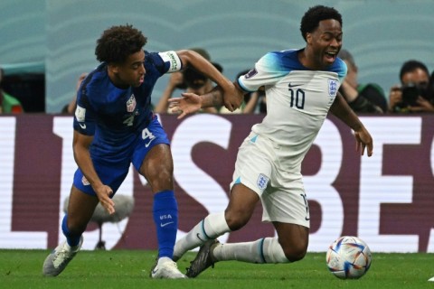 England forward Raheem Sterling is heading back to the team's World Cup training camp in Qatar after returning to England following a robbery at his house.