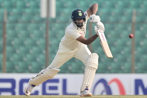 India's Ravichandran Ashwin was on 40 at lunch on day two