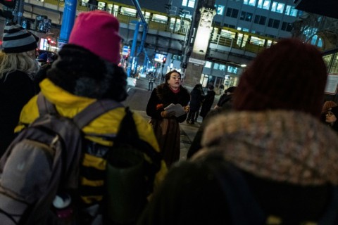 Participants said the tour, available on the berlinHistory app, offered a number of surprises