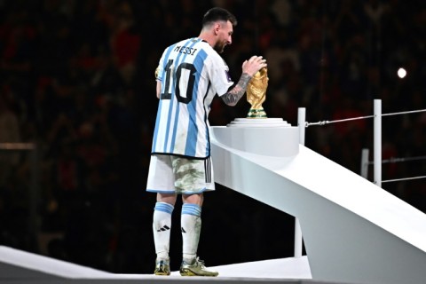 'What more could there be?' Lionel Messi collects the World Cup at last