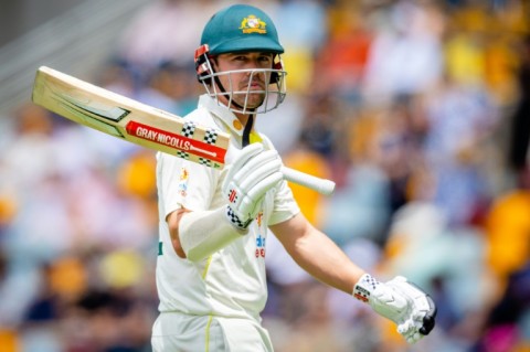 Australia's Travis Head made 92 against South Africa