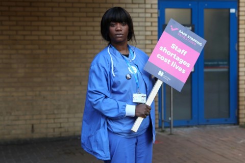 UK nurses are staging a second unprecedented strike amid an increasingly acrimonious fight with the government for better wages