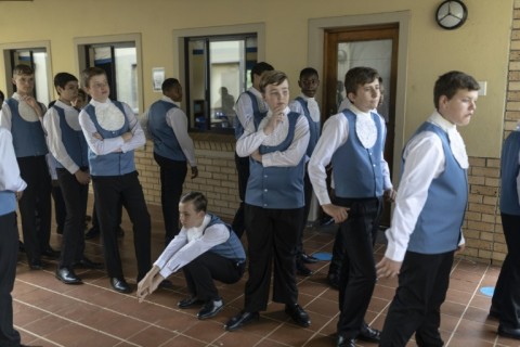 Choristers get ready for the long-awaited Christmas concert 