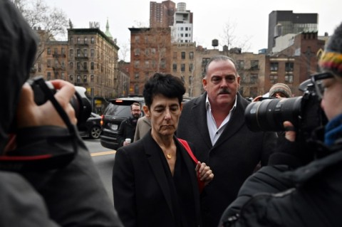 Barbara Fried, mother of FTX founder Sam Bankman-Fried, arrives at court for her son's arraignment in New York City on December 22, 2022