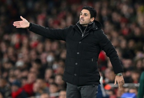 Arsenal manager Mikel Arteta