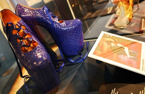 Westwood almost broke Naomi Campbell's ankle when the supermodel failed to stay upright on a pair of her nine-inch platform heels