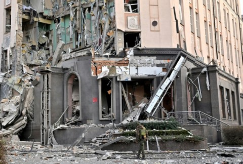 The mayor of Kyiv said at least one person died as a result of the attacks and 20 others were injured