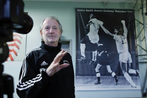 Robert "Bobby" Smith, a retired soccer player who now has his own sports academy in New Jersey, talks about his days playing with sports icon Pele at the New York Cosmos in the 1970s; he says Pele transformed US soccer 