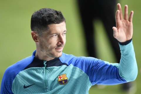 Barcelona's Polish forward Robert Lewandowski has been suspended for three games
