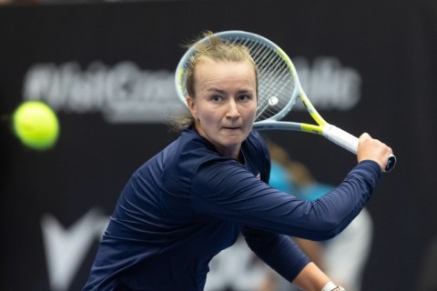Czech Republic's Barbora Krejcikova continued her good 2022 form in Adelaide