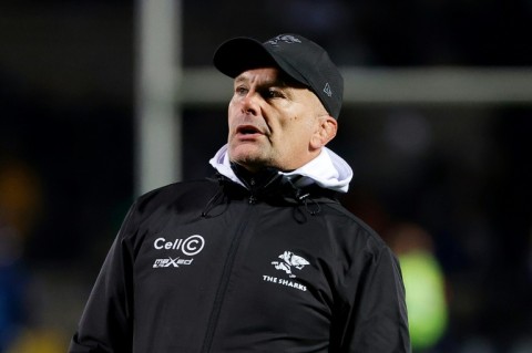 Sharks' French assistant coach Yannick Bru