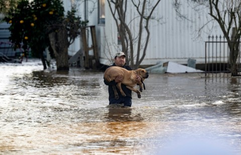 Floodwater has inundated homes, leaving many in need of help