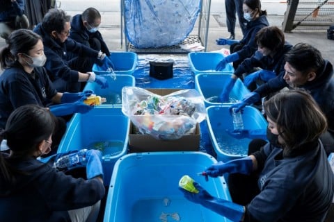 Japan's residents generate a third of the plastic waste their American counterparts do, according to the OECD, and less than the average for the organisation's European members